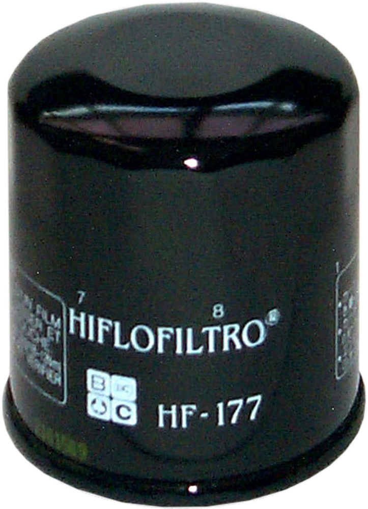 Oil Filter - Black - For 80-10 Buell Blast500 XB Harley FLH - Click Image to Close