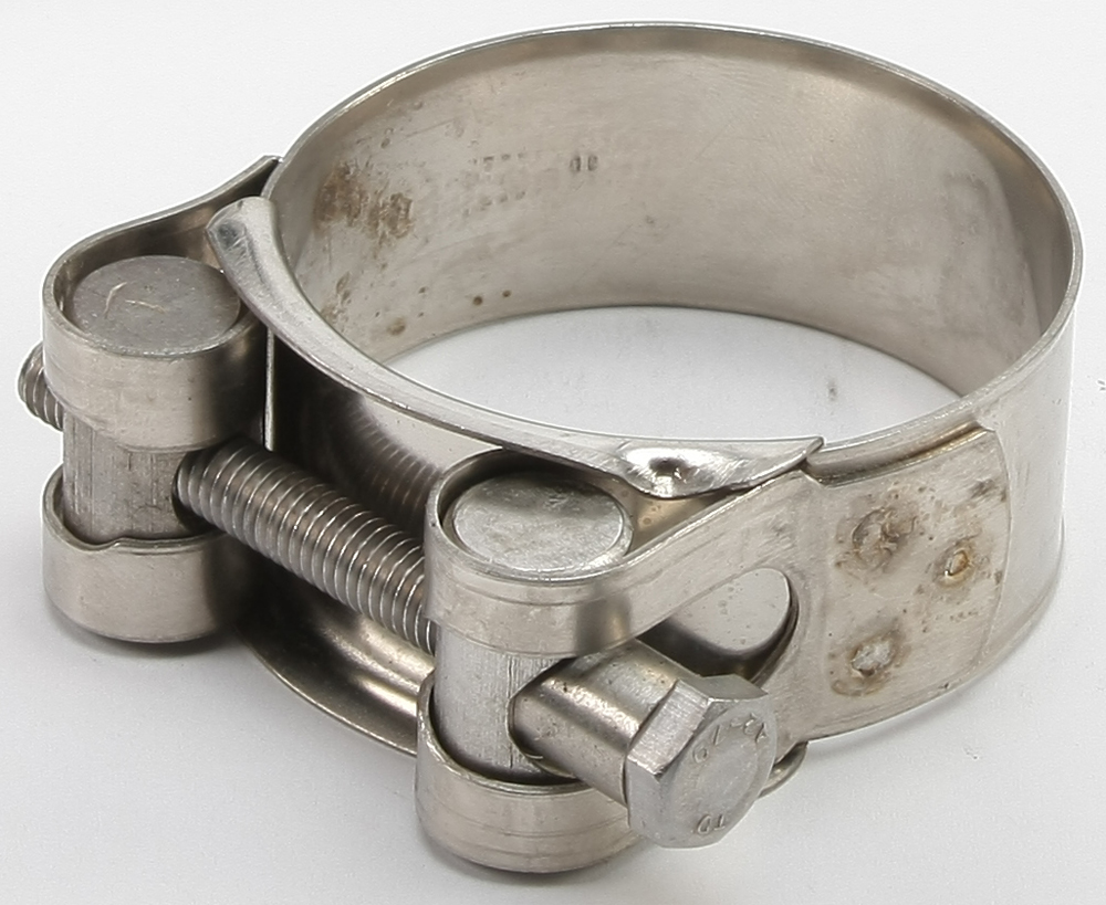 Stainless Exhaust Clamp 44mm-47mm - Click Image to Close