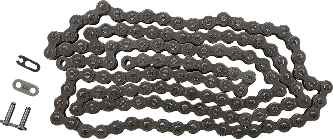 D.I.D Standard 428D Non-Sealed Chain 130 Links Natural - Click Image to Close