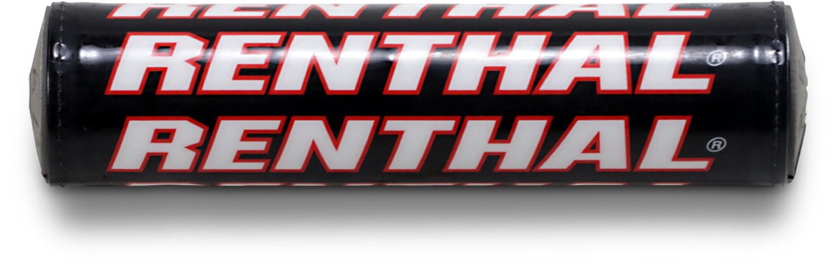 Renthal 8" SX Crossbar Pad Black/Red - Click Image to Close