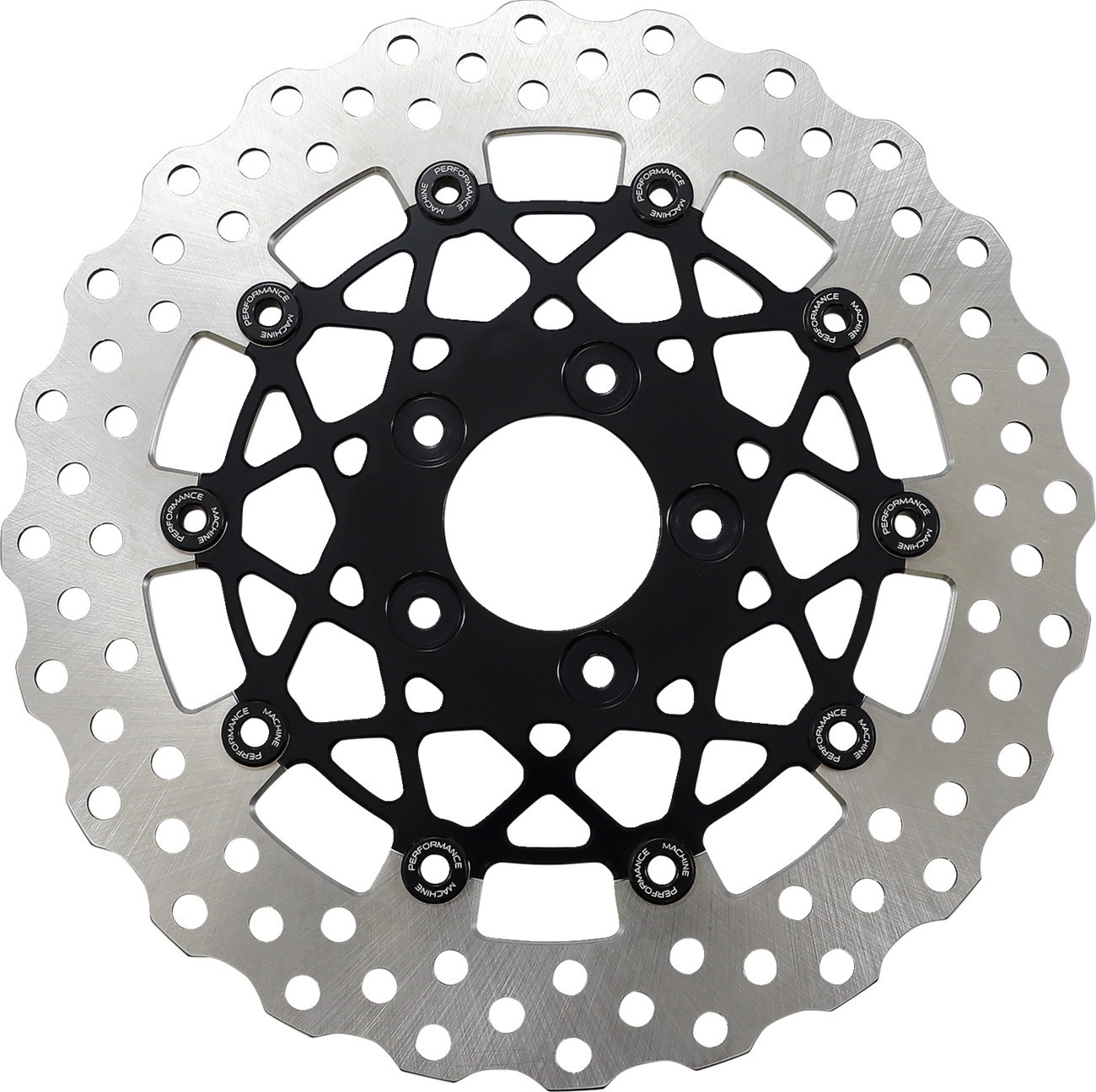 Performance Machine 11.5" Speedstar Front Rotor Black Anodized - Click Image to Close