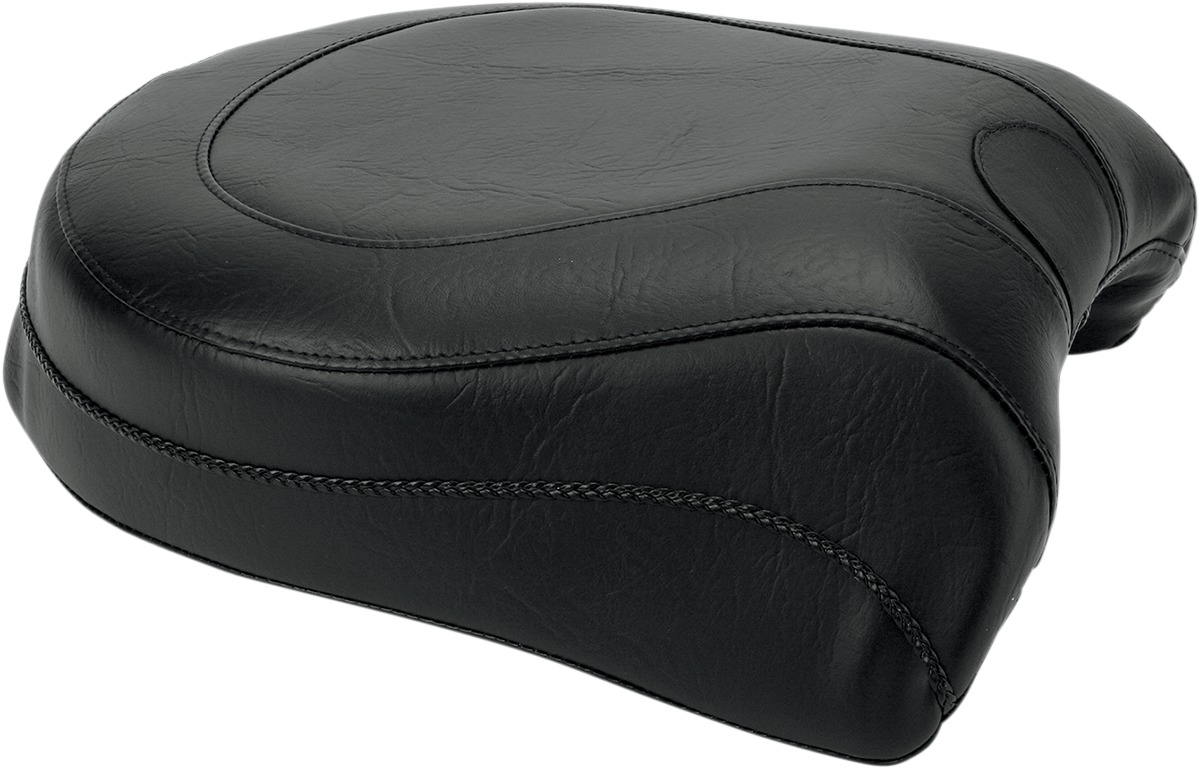 Mustang Wide Vint Recessed Passenger Seat Black For 06-14 Yamaha XV1900 - Click Image to Close
