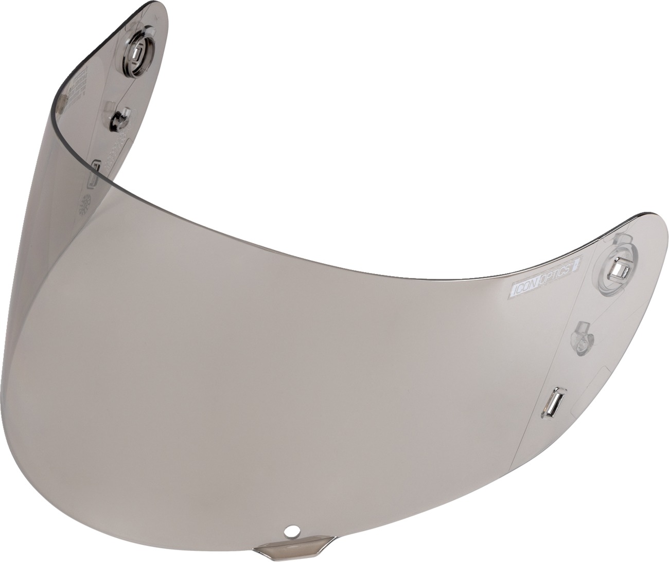 ICON Optics 22.06 Shield RST Silver - For Airform, Airframe Pro, Airmada helmets - Click Image to Close