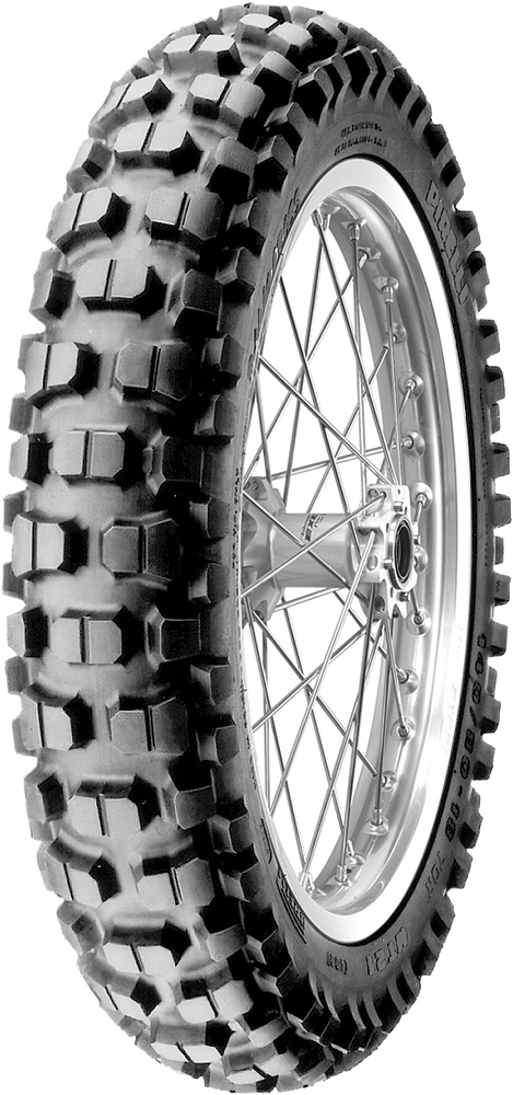 Pirelli MT21 Rallycross Tire 130/90-17 68P Rear Dual Sport - Dual sport rear tire 130/90-17 68P, tube type - Click Image to Close