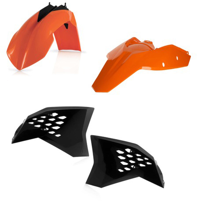 Orange Plastic Kit - KTM EXC-R XC-W XCF-W - Click Image to Close