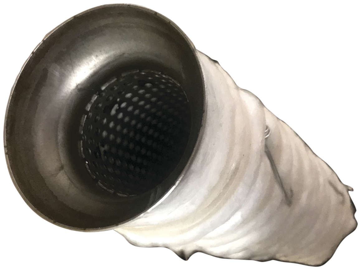 Phantom Baffle Core w/Packing - For Voodoo Spyder Shorty Exhausts ONLY - Click Image to Close