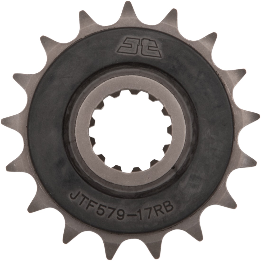 Front Steel Countershaft Sprocket w/ Rubber Damper - 17 Tooth 530 - Click Image to Close