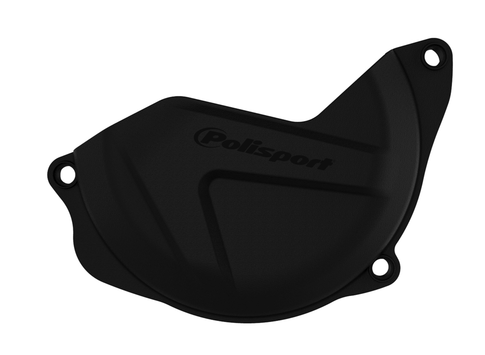 Clutch Cover Protector - Black - For 10-16 Honda CRF450R - Click Image to Close