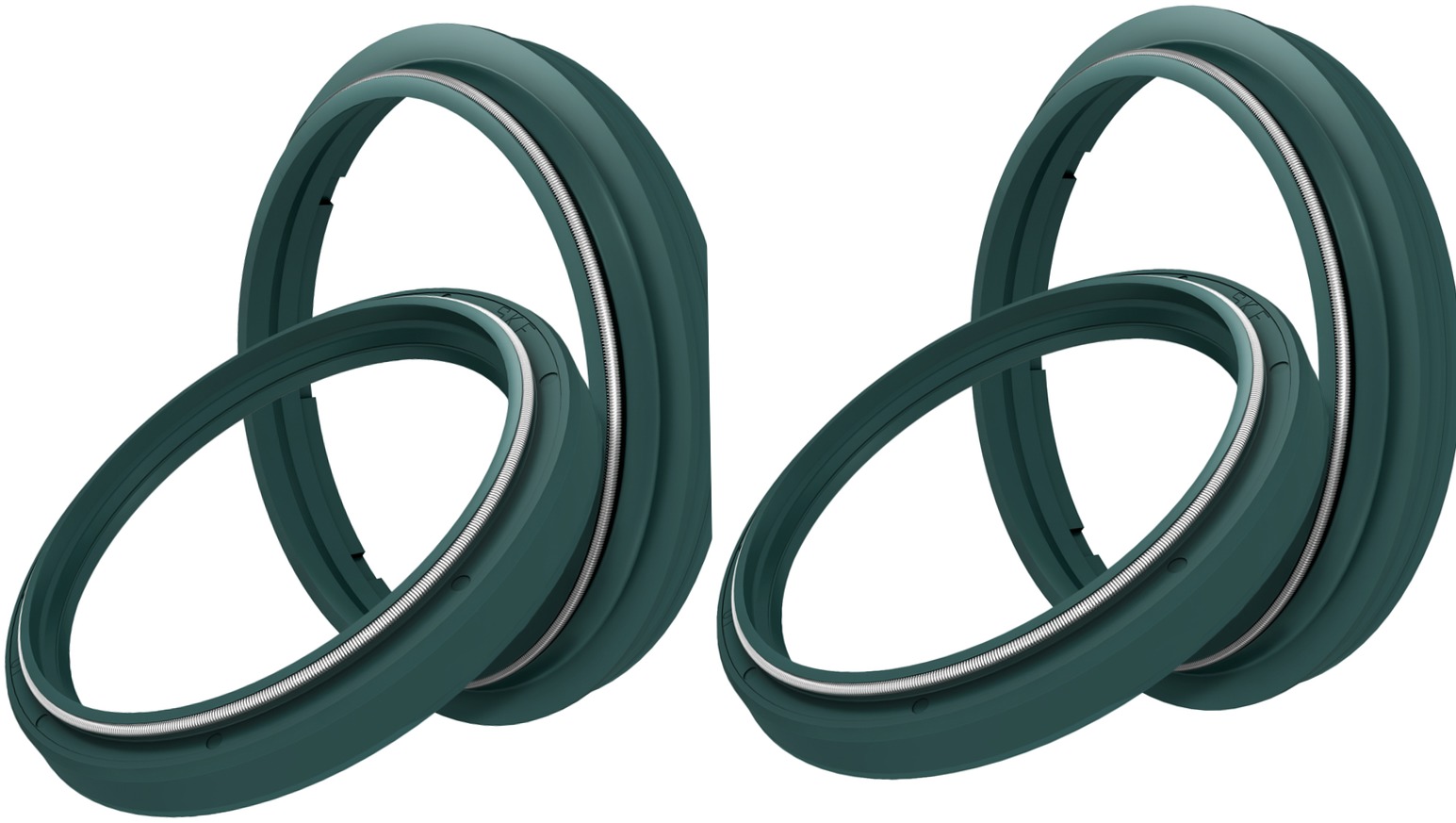 Complete Fork Oil & Dust Seal Kit Green Fits 39mm Showa Forks - Click Image to Close