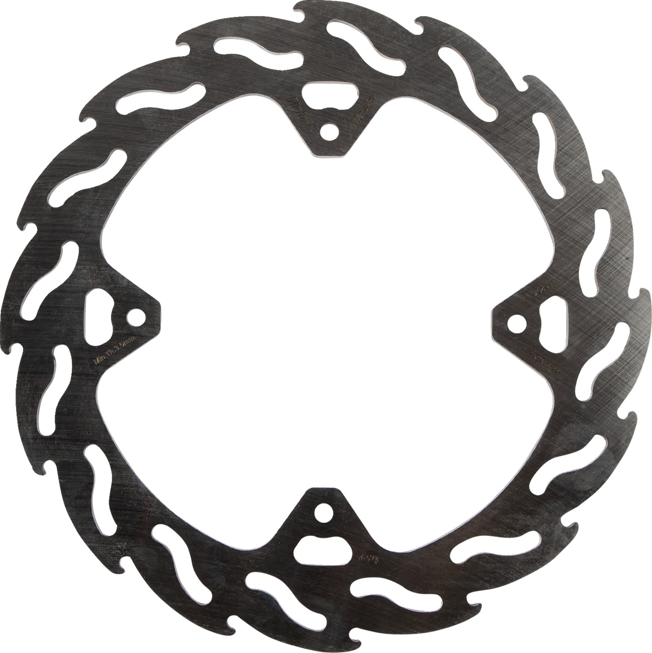Moto-Master Flame Rear Brake Rotor Honda CRF/CR Models - Rear brake rotor For Honda CRF and CR models - Click Image to Close