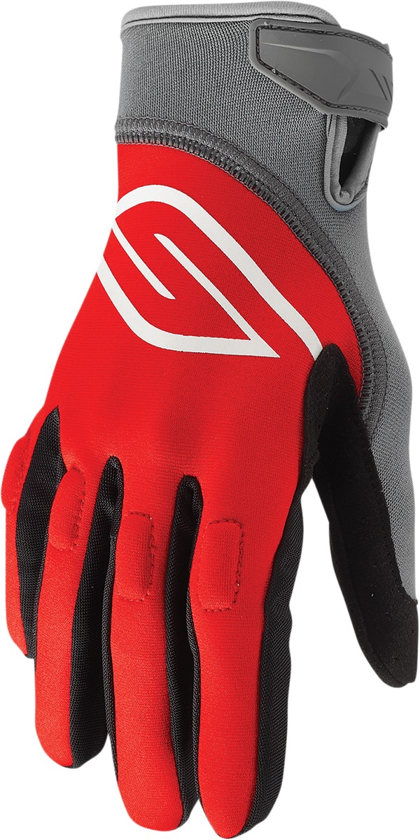 Circuit Perforated Watercraft Gloves - Red/Charcoal Unisex Adult Medium - Click Image to Close