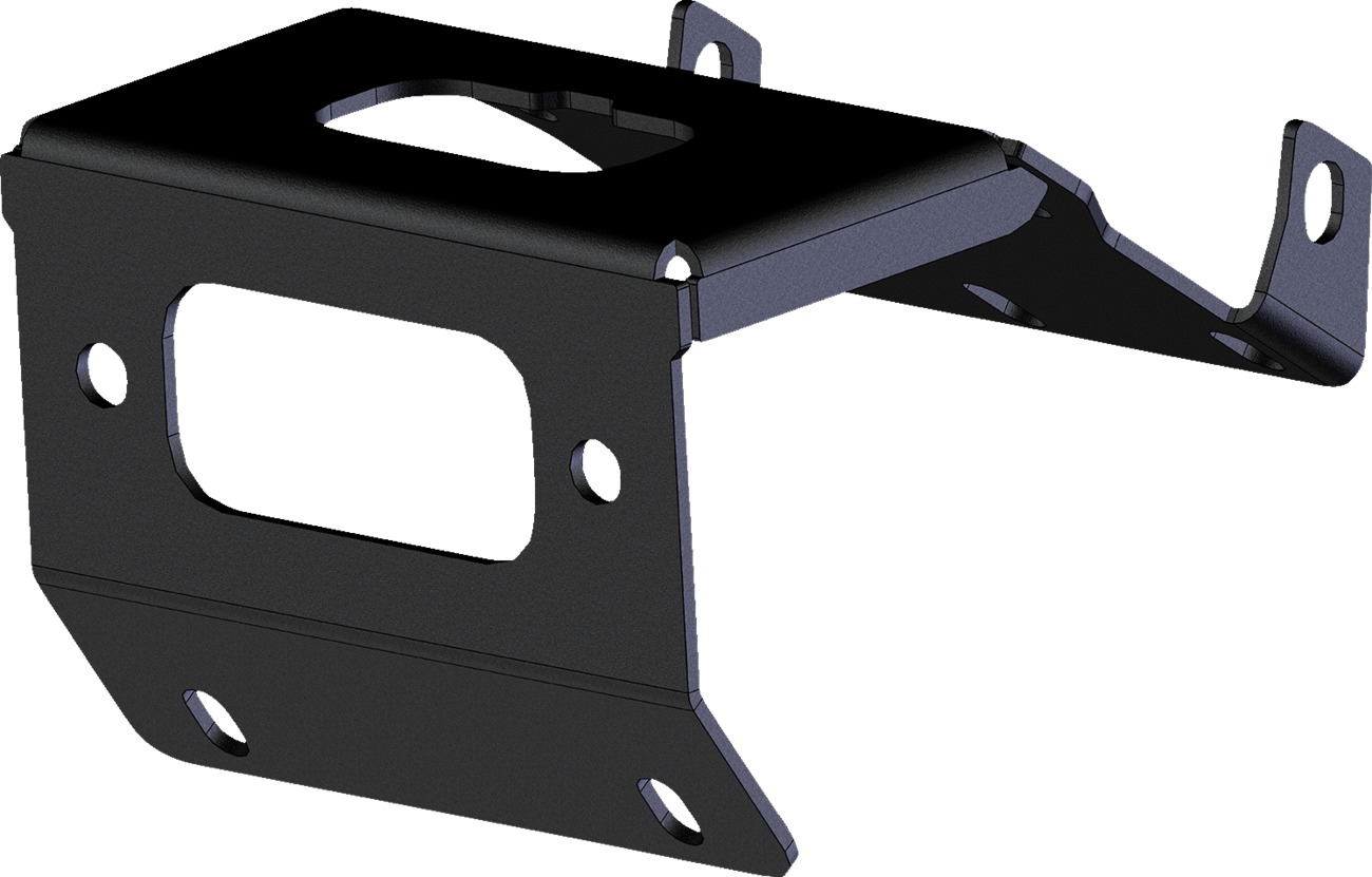 14-24 Honda TRX420 Rancher/ 20-24 TRX520 Foreman/ Rubicon Winch Mount - Click Image to Close