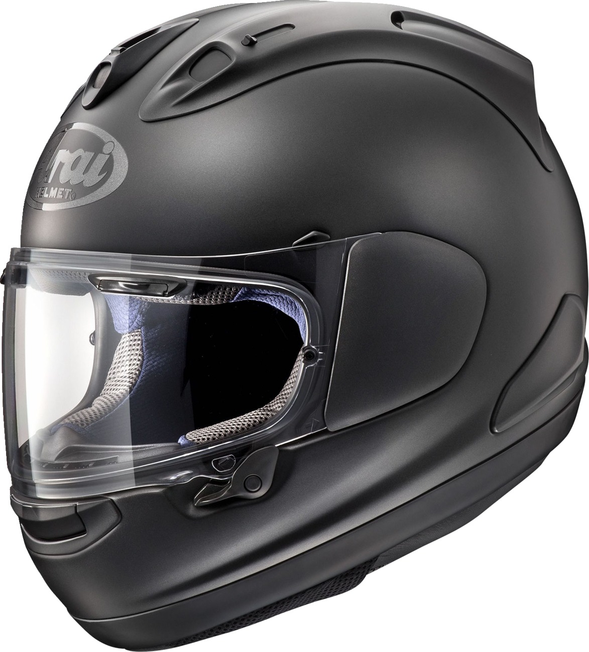 Arai Corsair-X Solid Helmet XL Black Frost - Full face helmet in XL Black Frost - Click Image to Close