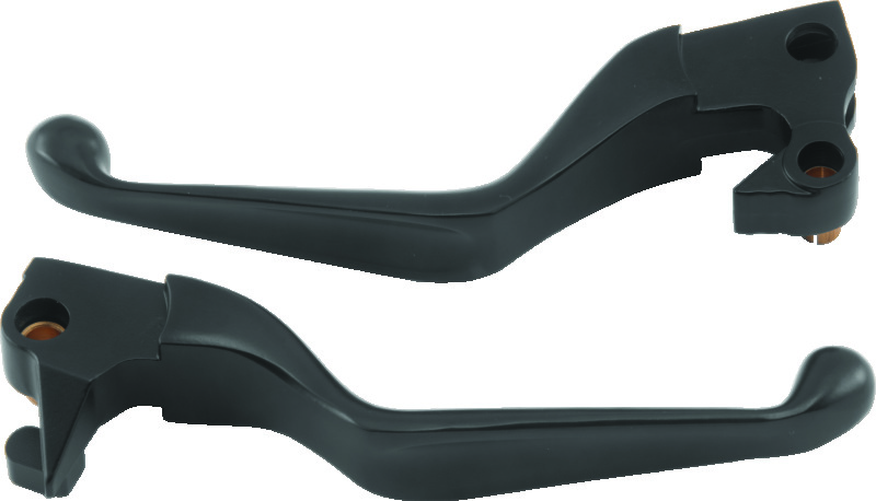 Bikers Choice Black Lever Set For 2004-2013 XL - Black lever set fits 2004-2013 XL models - Click Image to Close
