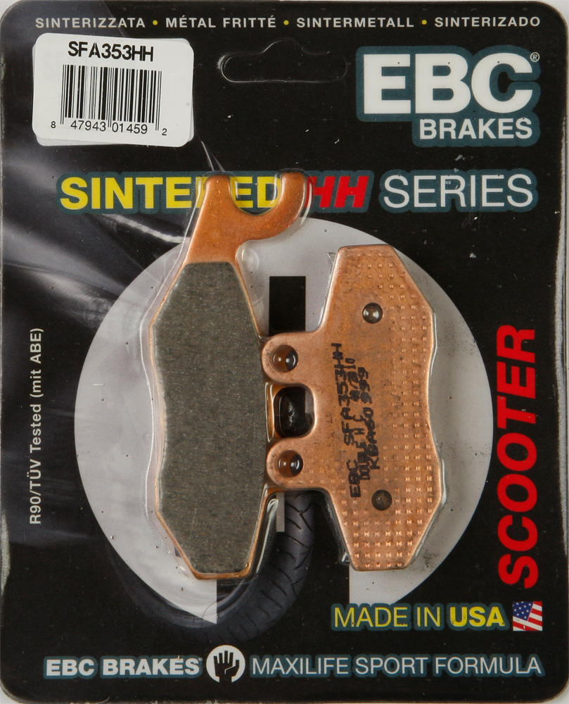 Sintered Double-H Brake Pads - Click Image to Close