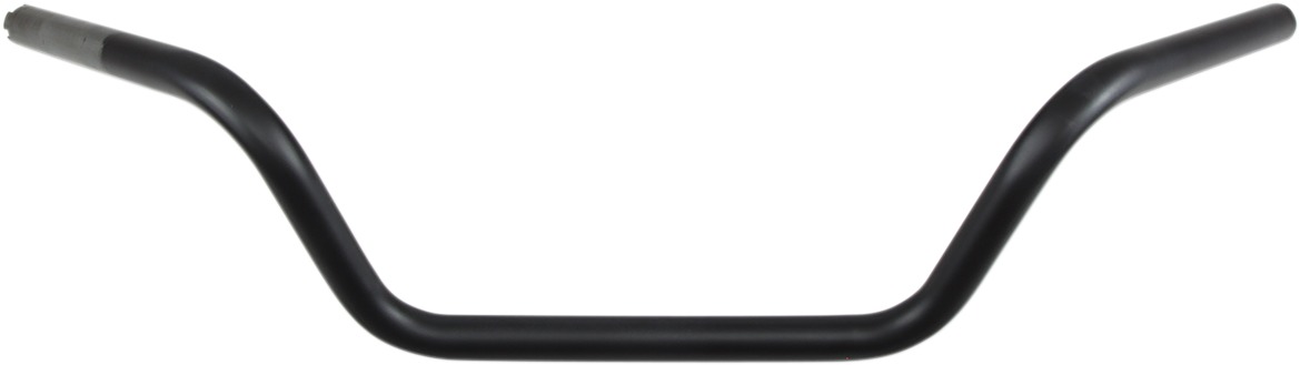 Drag Specialties 1in Low Buckhorn Handlebar Black Flat - 1in low buckhorn handlebar in flat black finish - Click Image to Close