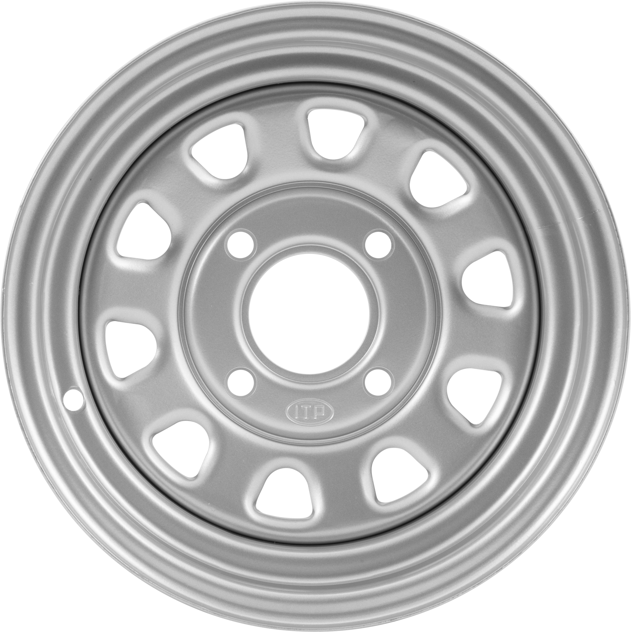 Delta Wheel Silver Rear 12X7 3+4 4/137 - Click Image to Close