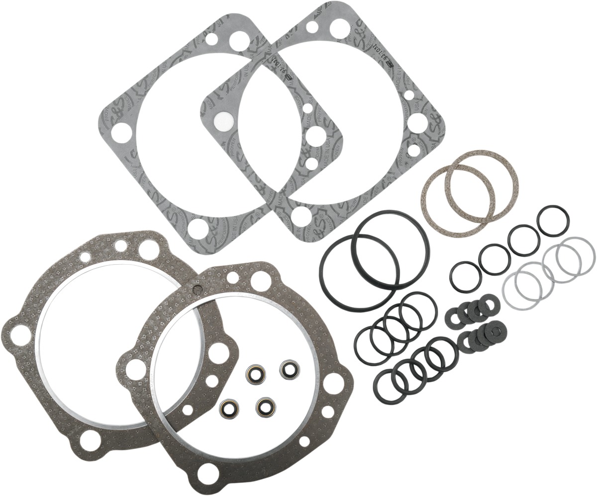 S&S Top End Gasket Kit 4" Engine Size 90-9503SS - Click Image to Close
