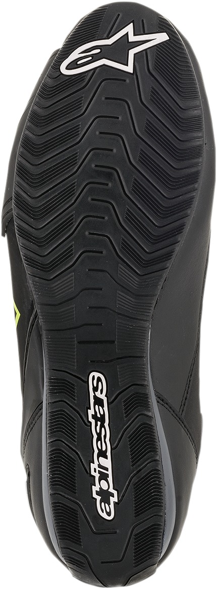 Drystar Street Riding Shoes Black/Gray/Yellow US 11.5 - Click Image to Close