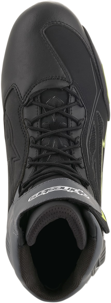 Drystar Street Riding Shoes Black/Gray/Yellow US 12 - Click Image to Close