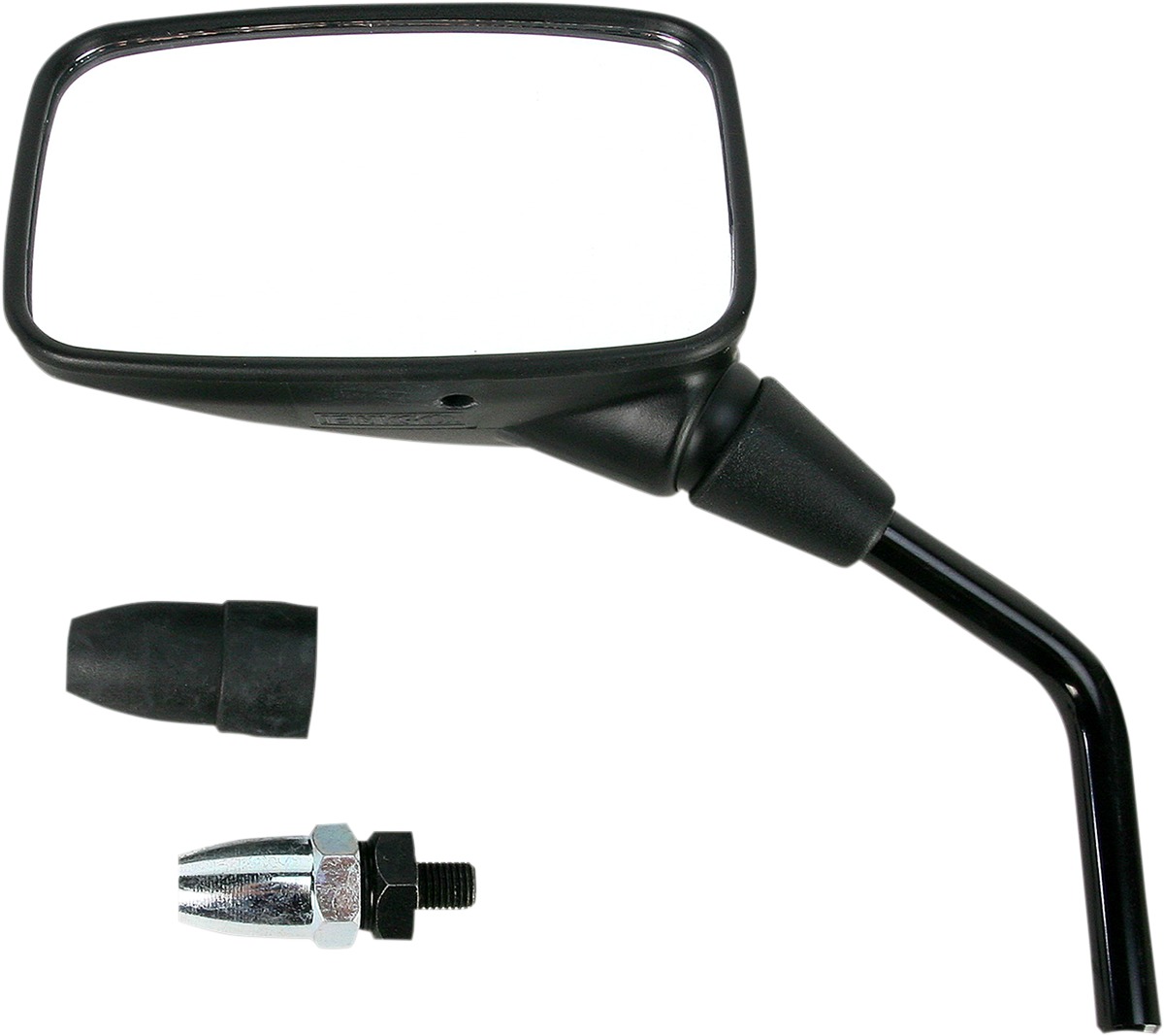 Left Mirror Replacement - Black - 2009 Versys 650 - Click Image to Close