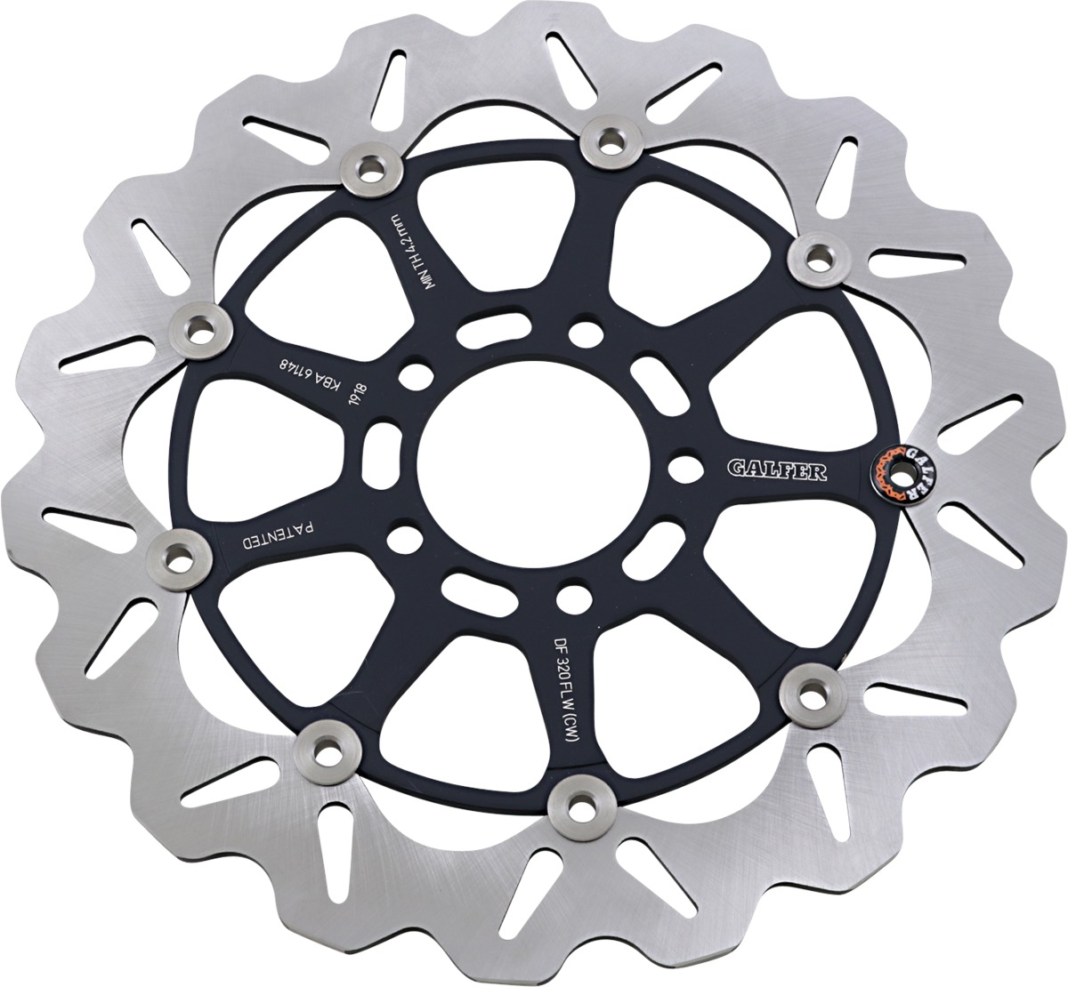 Floating Wave Brake Rotor - Front Disc - Click Image to Close