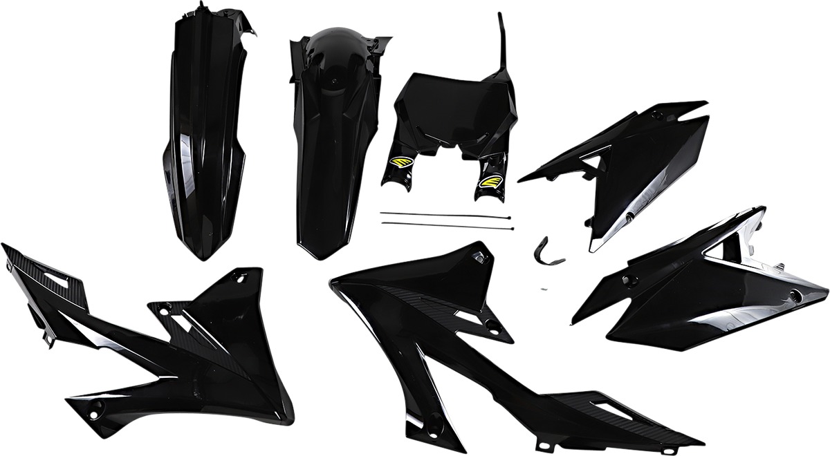 Cycra Replica Plastic Kit Black For 18-25 Suzuki RMZ250 RMZ450 - Click Image to Close