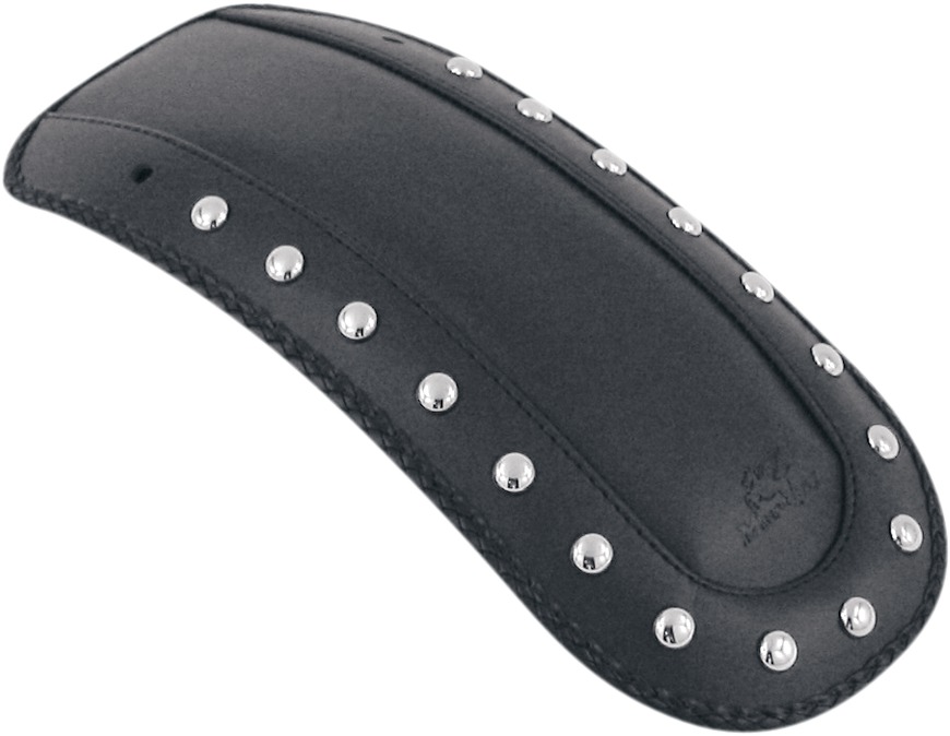 Mustang Studded Fender Bib with Chrome Studs For 67-96 HD Touring - Click Image to Close