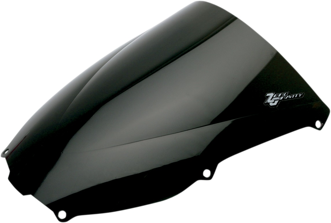 Dark Smoke Double Bubble Windscreen - For 00-02 ZX6R & 05-08 ZZR600 - Click Image to Close