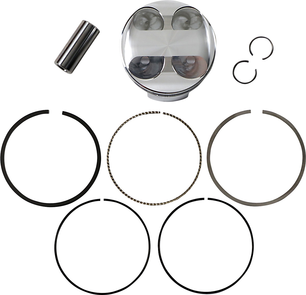 JE Piston Kit 13:10:1 94MM Bore Fits Honda TRX450R 2004-2005 - Click Image to Close
