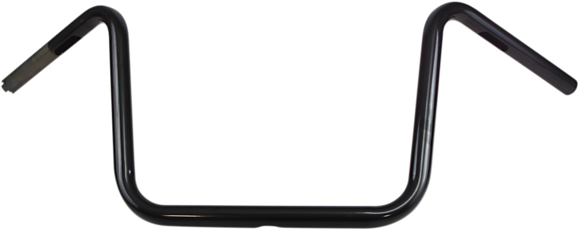 Drag Specialties 1in Ape Hanger Handlebar Wide Black Gloss - 1in wide ape hanger handlebar in black gloss finish - Click Image to Close
