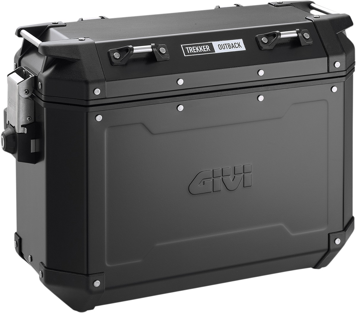 Outback Series Aluminum Side Cases - Outback 37Ltr Blk Side Case L - Click Image to Close