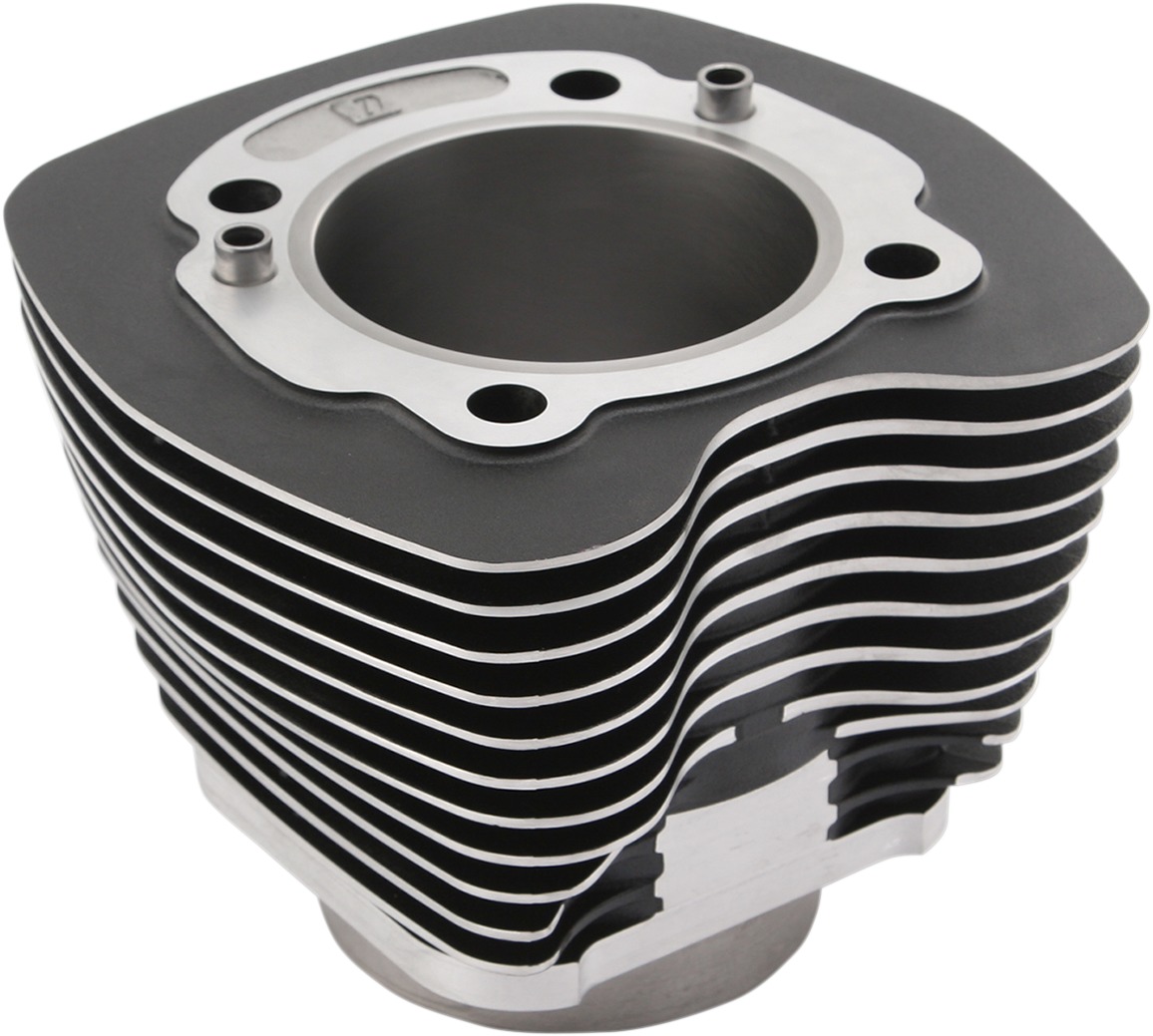 Drag Specialties Replacement Cylinder 103in Black Highlighted Fins For Harley - Replacement cylinder for Harley 103in engines - Click Image to Close