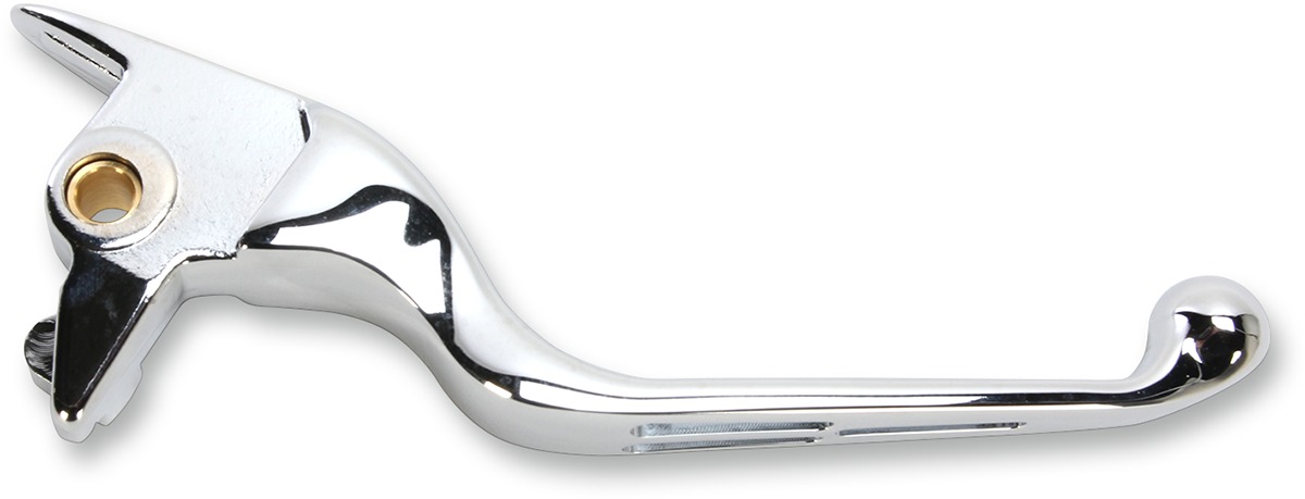 Drag Specialties Slotted Wide Blade Brake Lever Chrome For Harley-Davidson - Replacement brake lever for Harley-Davidson models - Click Image to Close