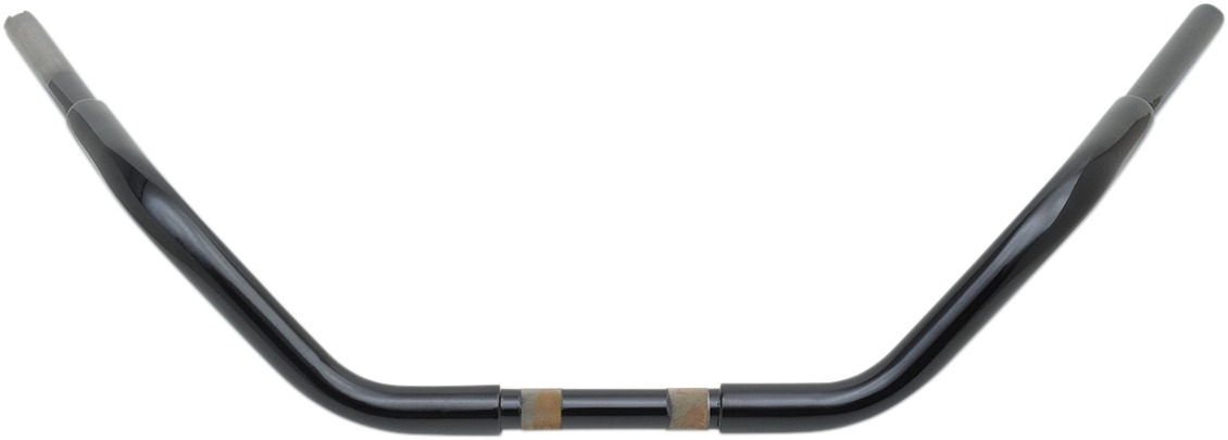 Drag Specialties 1-1/4 in Buffalo Bar Handlebar Black Gloss - 1-1/4 in handlebar, gloss black, notched for TBW - Click Image to Close