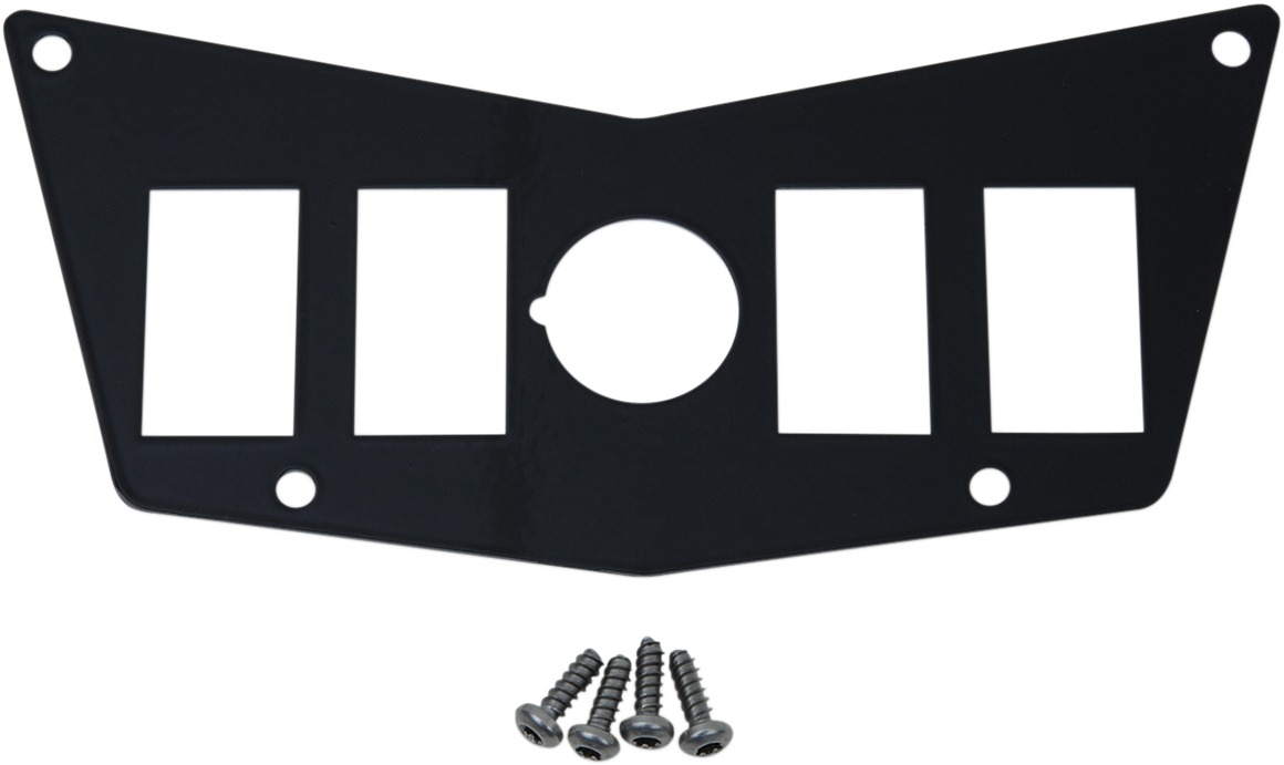 Dashplate 4Switch,12V - Black - For 08-14 Polaris RZR800 12-18 RZR570 - Click Image to Close