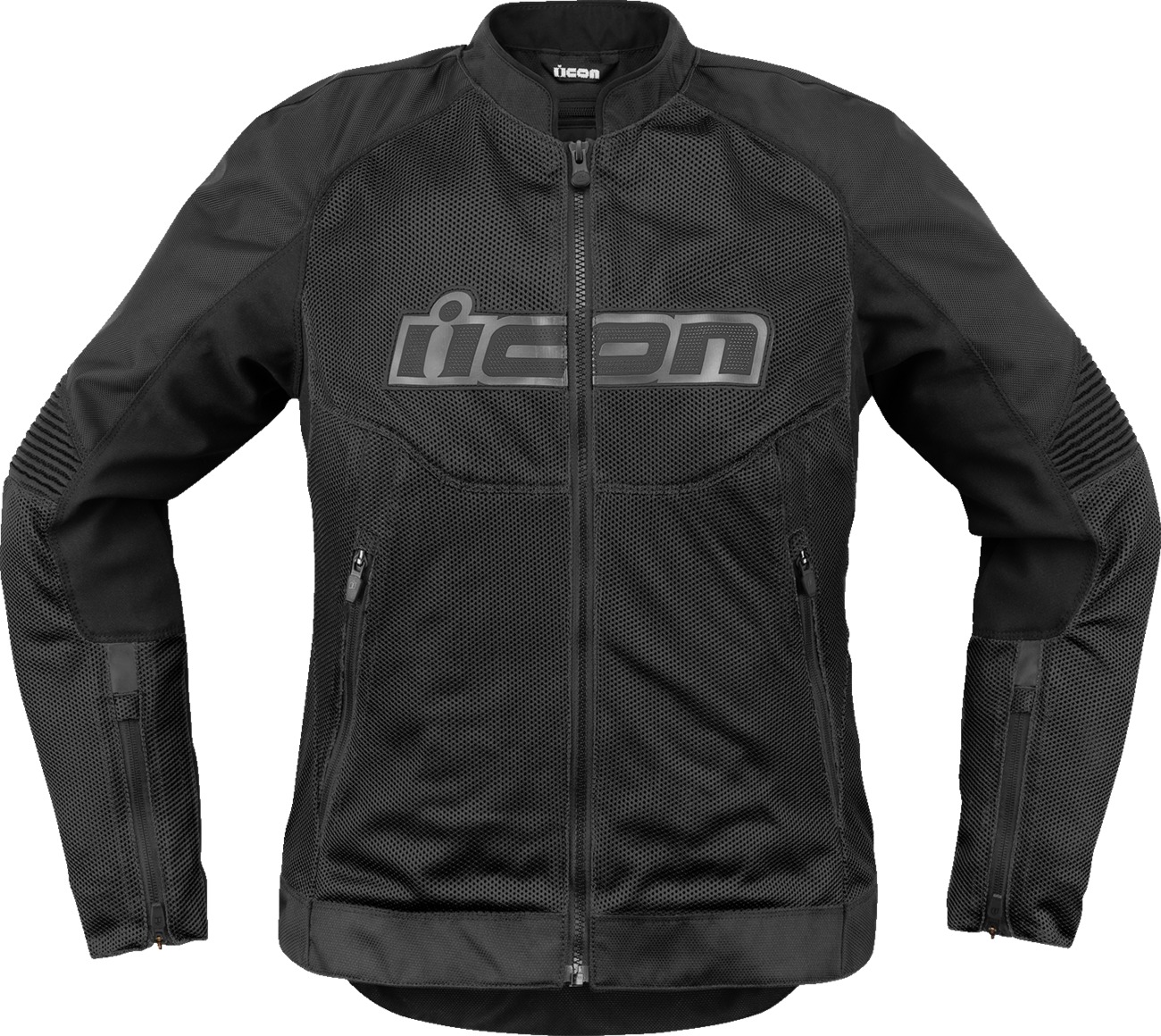 ICON Women's Overlord3 Mesh Jacket Black XL - Women's sport fit mesh jacket - Click Image to Close