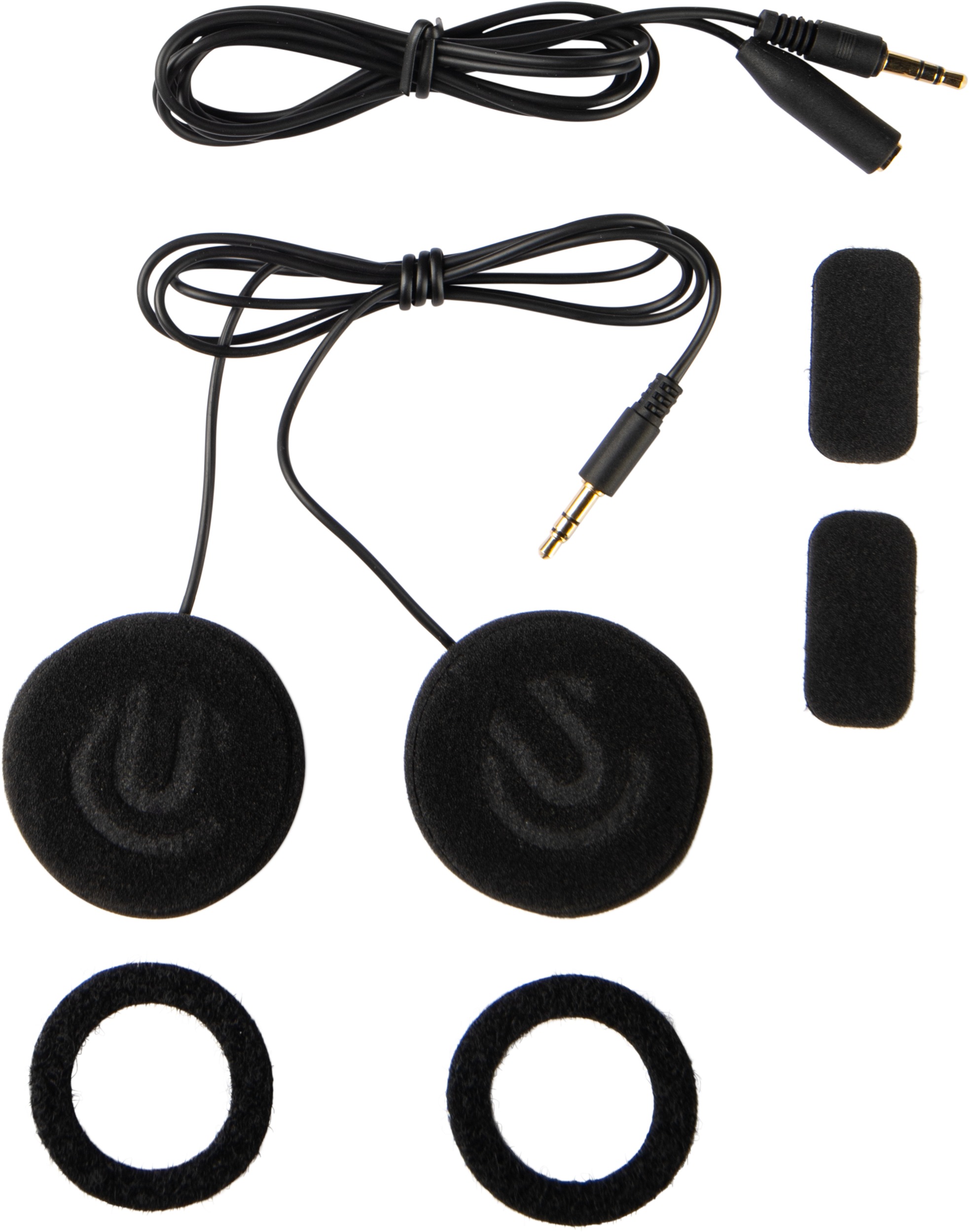 UCLEAR HDX Helmet Speakers 47mm Diameter 3.5mm Jack - Premium 47mm helmet speakers with 3.5mm jack - Click Image to Close