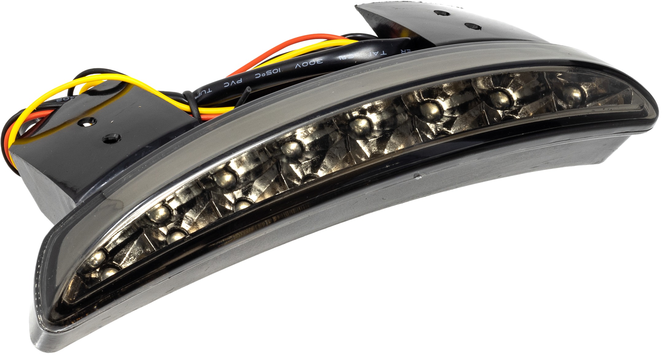 Letric Lighting Sportster LED Taillight Smoke Lens For Harley-Davidson - LED taillight with smoke lens For Sportster models - Click Image to Close