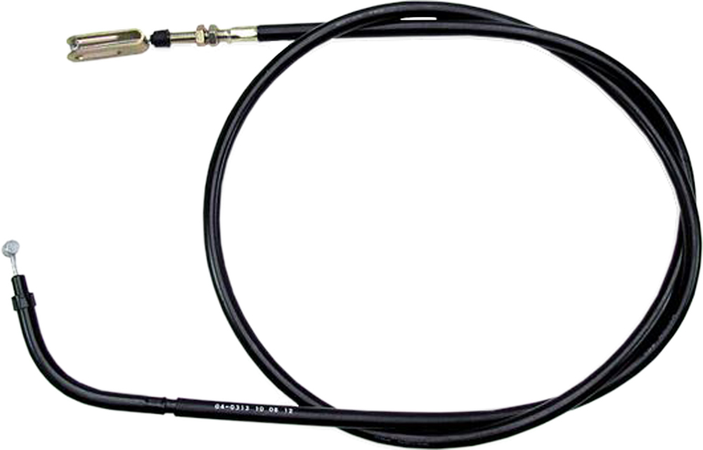 Motion Pro Rear Hand Brake Cable Black Vinyl ATV - Rear hand brake cable for ATV, black vinyl - Click Image to Close