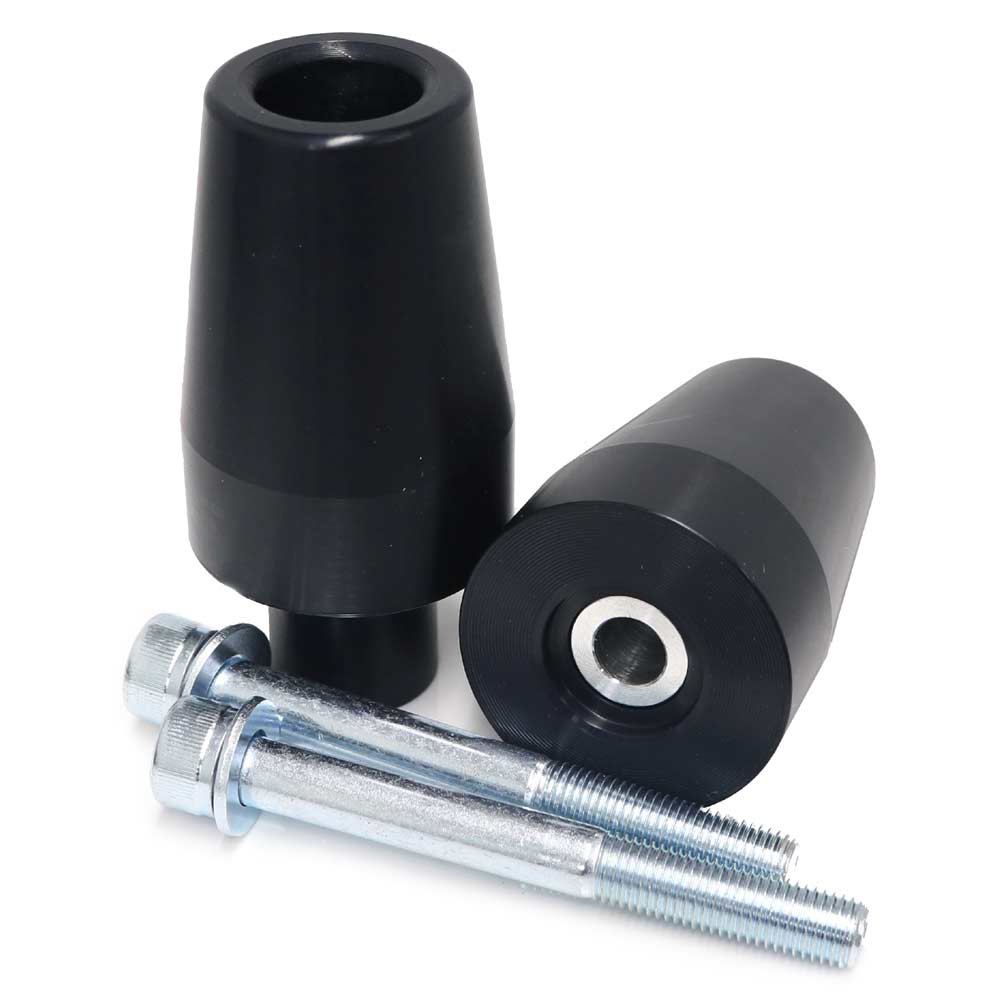 Standard Frame Sliders Black No Cut - For 16-19 Kawasaki ZX10R/R - Click Image to Close