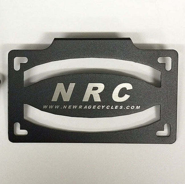 New Rage Cycles 2-Position Fender Eliminator Bracket Black Fits 10-19 Diavel - Click Image to Close
