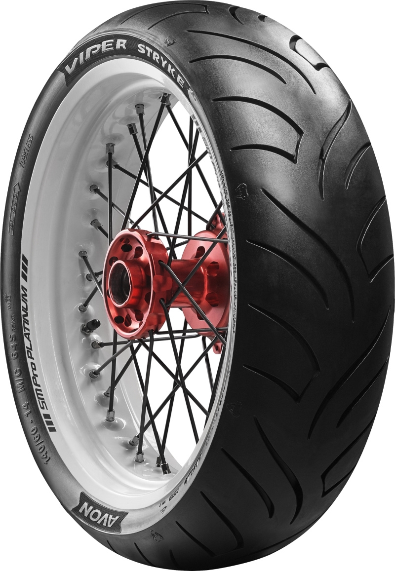 Avon Viper Stryke AM63 130/70-13 Rear Scooter Tire - Click Image to Close