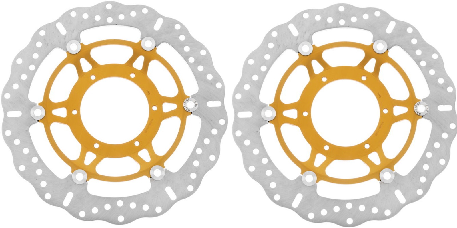 Floating Contour Brake Rotor Front Set - Click Image to Close