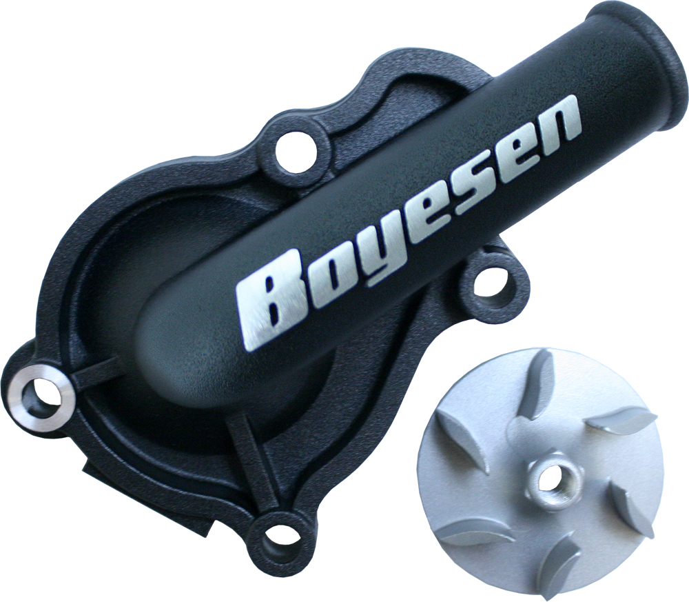 Waterpump Cover Impeller Kit - Black - For 07-19 Honda CRF150R - Click Image to Close