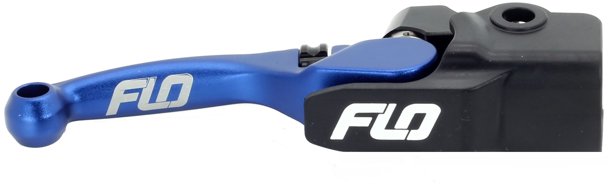 FLO Motorsports Pro 160 Blue Brake Lever For Honda, Yamaha, Suzuki, Kawasaki, Beta, Gas-Gas - Click Image to Close