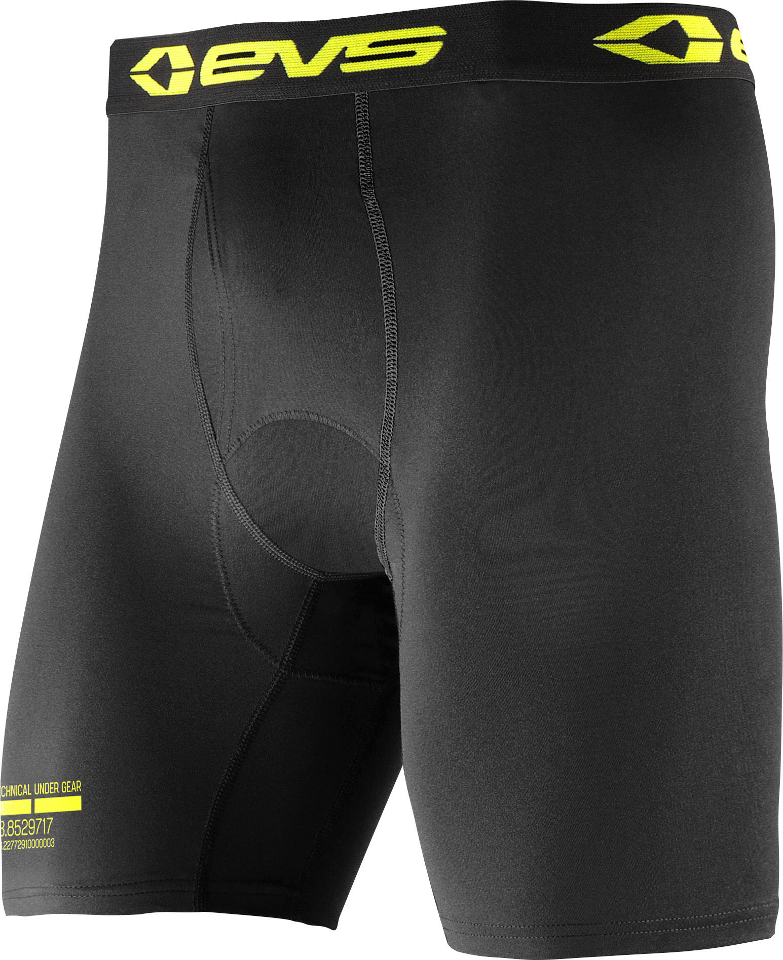 EVS Tug Moto Boxer Shorts Black Medium - Moisture-wicking boxer shorts, Black, Medium - Click Image to Close