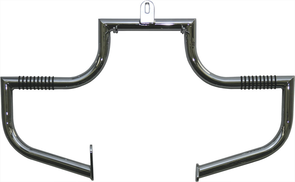 Linbar Engine Guard Chrome - For 86-99 Harley Softail - Click Image to Close