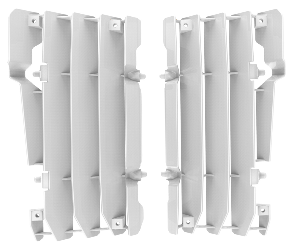 Radiator Louver Cover White - For 13-20 Beta RR 2T/4T/X-Trainer - Click Image to Close