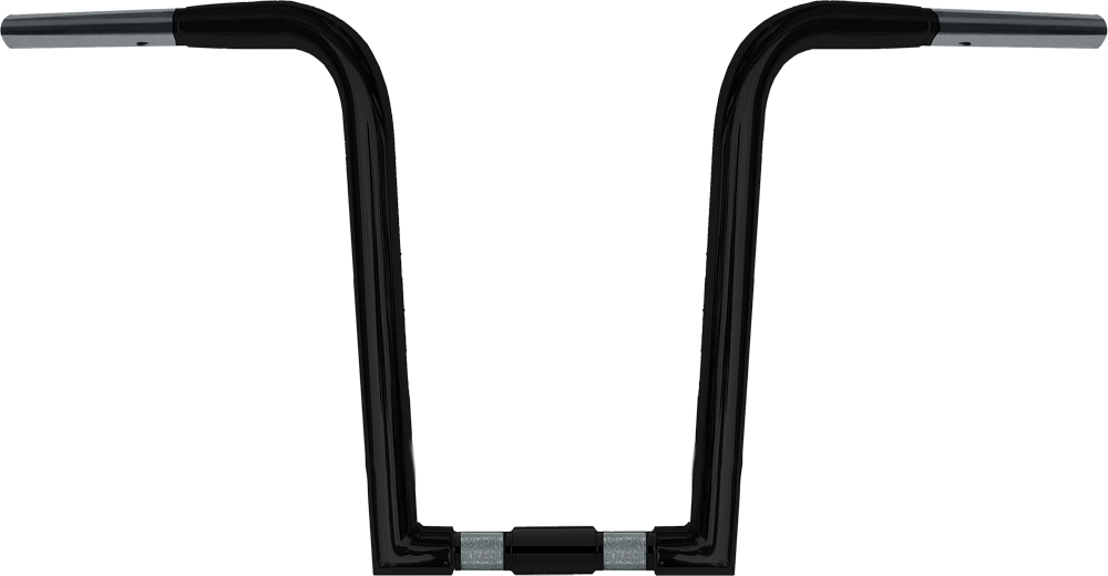 Chubby Outlawz Ape 10" Satin Black Handlebar - Click Image to Close